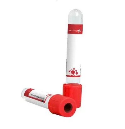 Tubo para Coleta de Sangue a Vácuo Tampa Vermelha
